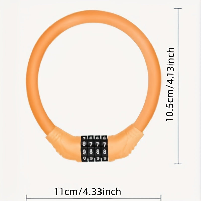 Portable Anti-theft Bike Ring Lock for Mountain Bikes