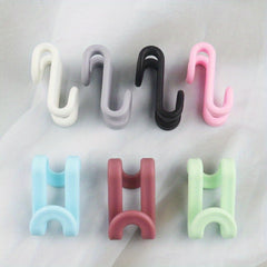 50PCS Hanger Connector Hooks Wardrobe Closet Organizer