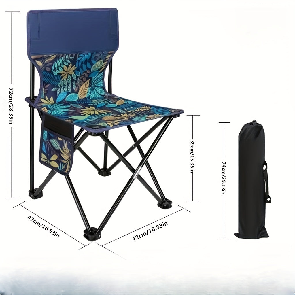 Portable Folding Chair for Outdoor Fishing Camping Picnic