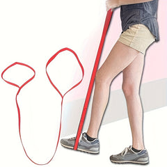 Leg Lifter Strap for Adults - Portable with Hand Strap and Foot Loop