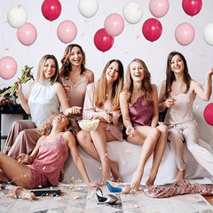 60pcs Pink Latex Balloons Wedding Birthday Anniversary Graduation
