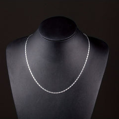 Chunky Slice Chain Plated Necklace Single Chain 40 64 76 2 Cm