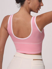 Wirefree Yoga Bra Full Coverage Sports Bra