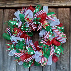 Christmas Wreath For Door And Wall Decoration