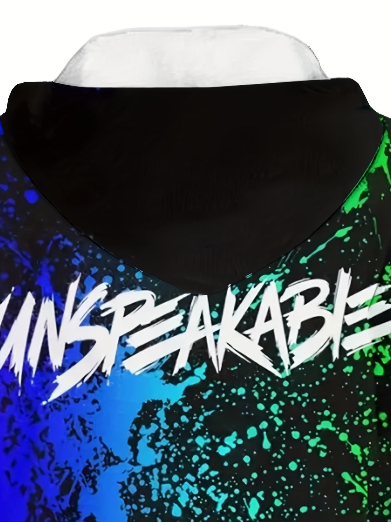 UNSPEAKABLE Kid's Hoodie Paint Splash Pattern Long Sleeve Top