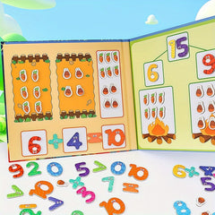 Magnetic Math Book Addition & Subtraction Learning Toy