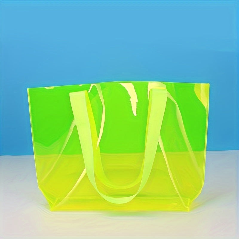 Laser PVC Tote Bag Clothing Store Shopping Bag