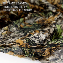 Leaf Camouflage Cloak for Bird Watching Outdoor Air Gun