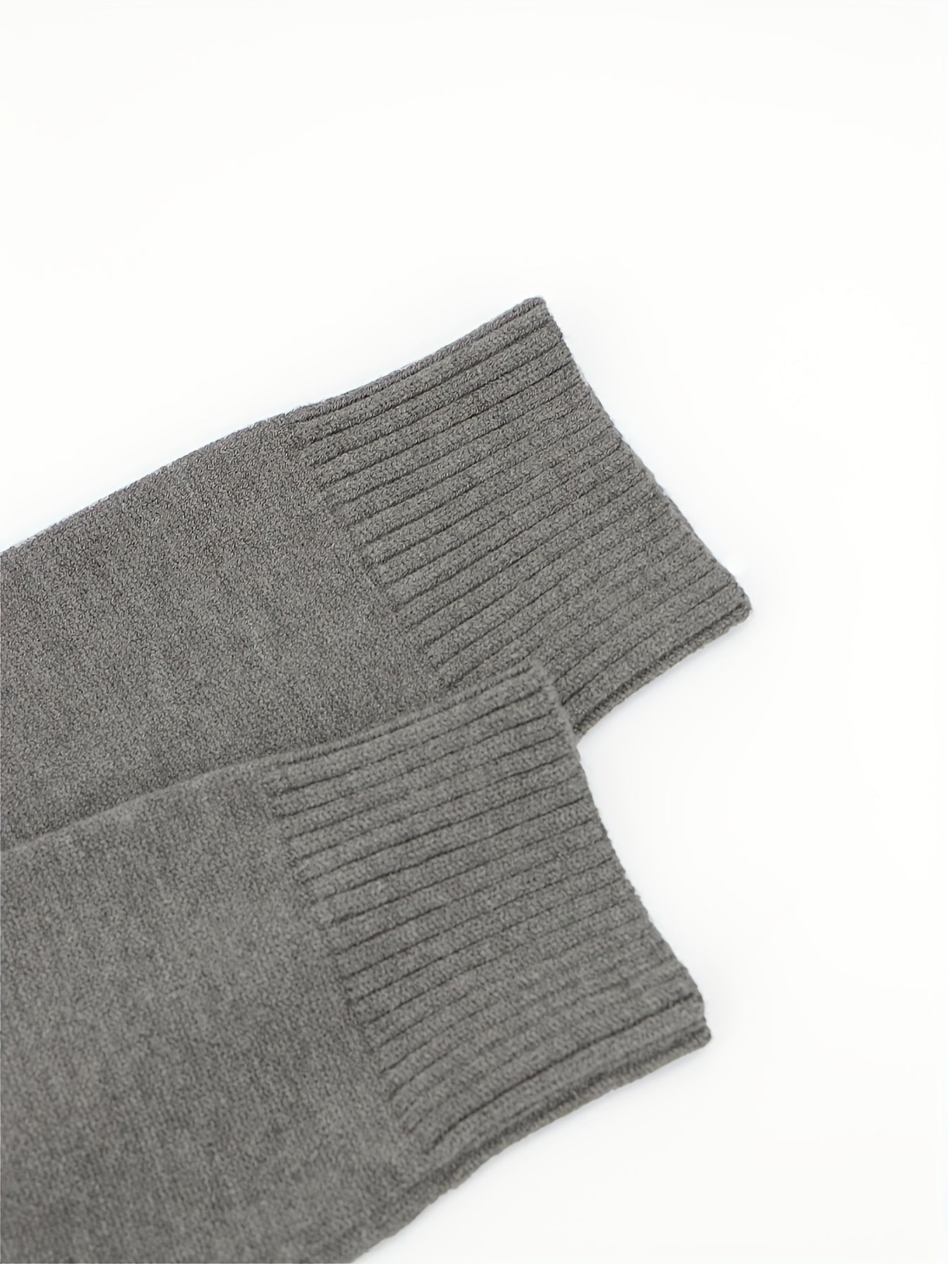 Casual Sweater Women's Solid Long Sleeve V Neck Jumper