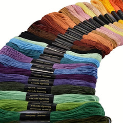 100pcs 100 Colours Threads Sewing Threads Embroidery Set