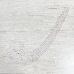 1pc DIY Sewing Ruler French Curve Comma Shaped Ruler For Pattern Making