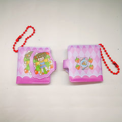 Mini Notebook Student Notebook Portable with Keychain for Girl