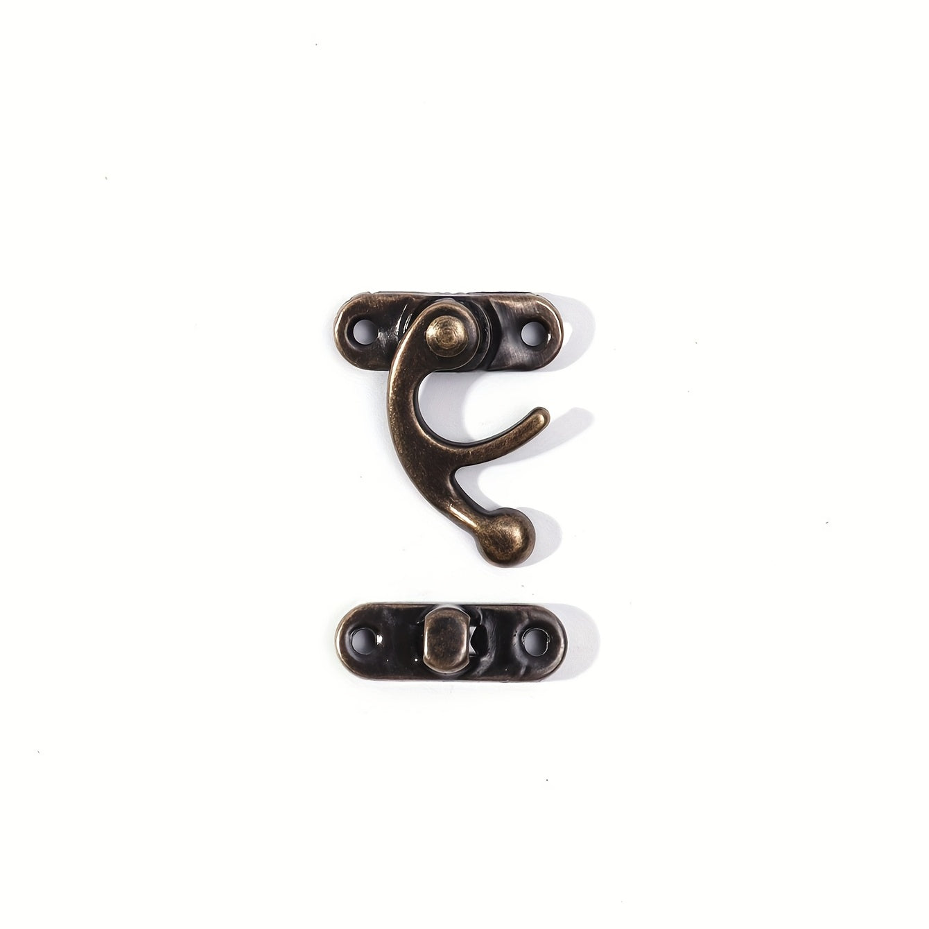 Vintage Style Swing Arm Clasp Bronze Toggle Hasp for Suitcases