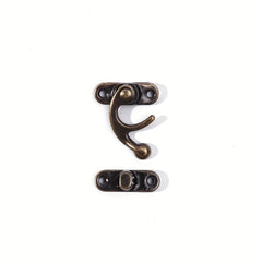 Vintage Style Swing Arm Clasp Bronze Toggle Hasp for Suitcases