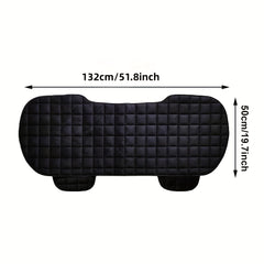 Flocking Cloth Car Seat Cover Non Slide Winter Auto Protection
