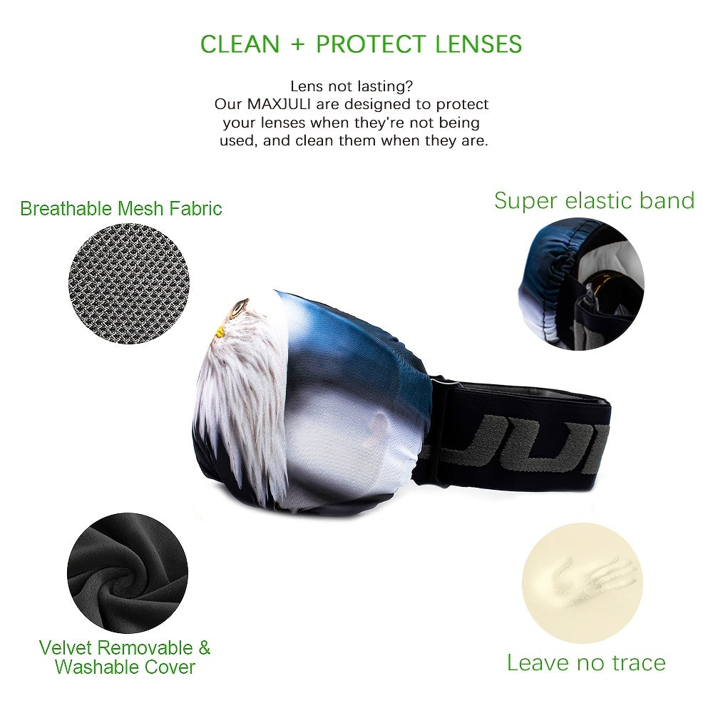 MAXJULI Microfiber Goggle Cover 3000 013 Mesh Fabric Cover