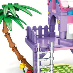 DIY Treehouse Assembly Toy 172pcs ABS Material Building Blocks
