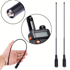 Professional Dual Band Walkie Talkie Antenna Flexible Stable Long