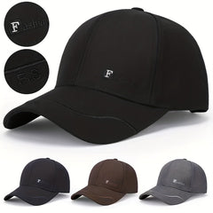 Unisex Adjustable Casual Baseball Cap with Letter Embroidery
