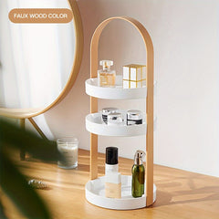 3 Layer Cosmetics Organizer Stand Coffee Table Snack Fruit Cupcake Rack