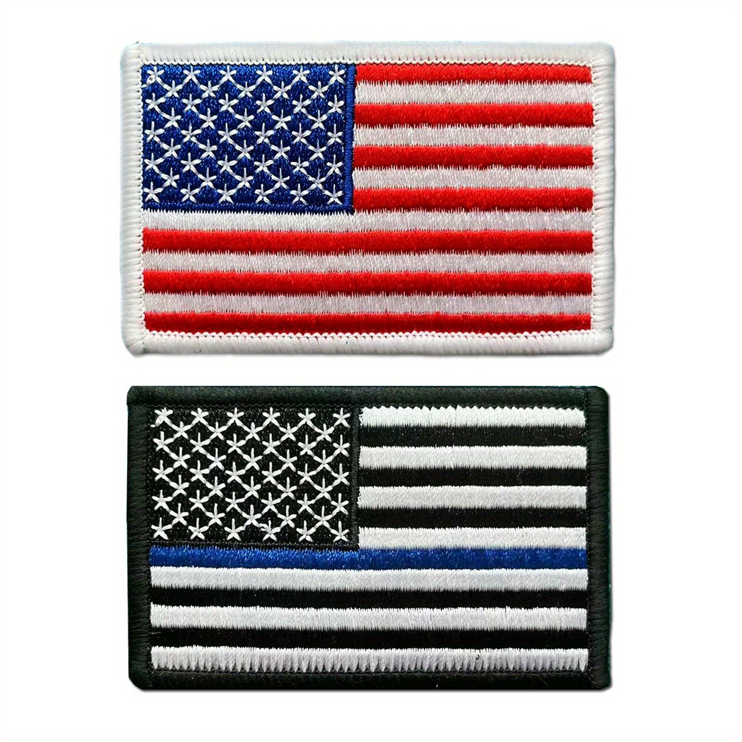 American Flag Patch Hook And Loop Military Patches For Jackets Caps Vests