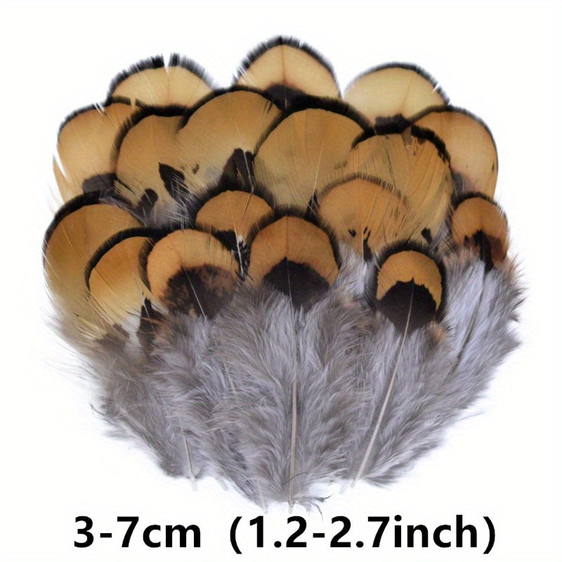 10pcs Mini Pheasant Feather for Cat Sticks & Dream Catcher