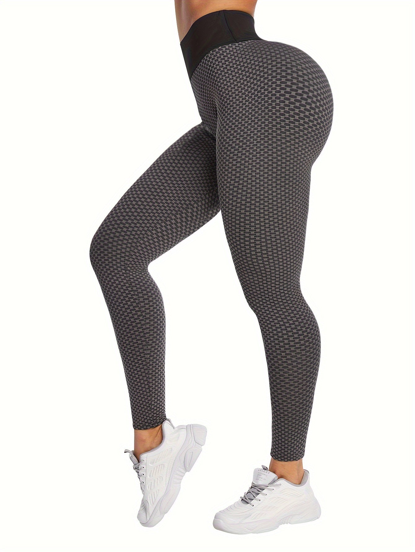 Honeycomb Butt Lift Yoga Shorts for Women