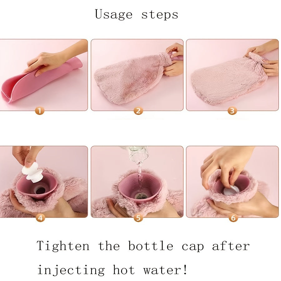 Plush Hand Warmer Large Capacity Hot Water Bottle