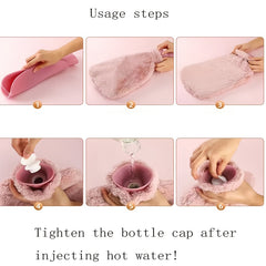 Plush Hand Warmer Large Capacity Hot Water Bottle