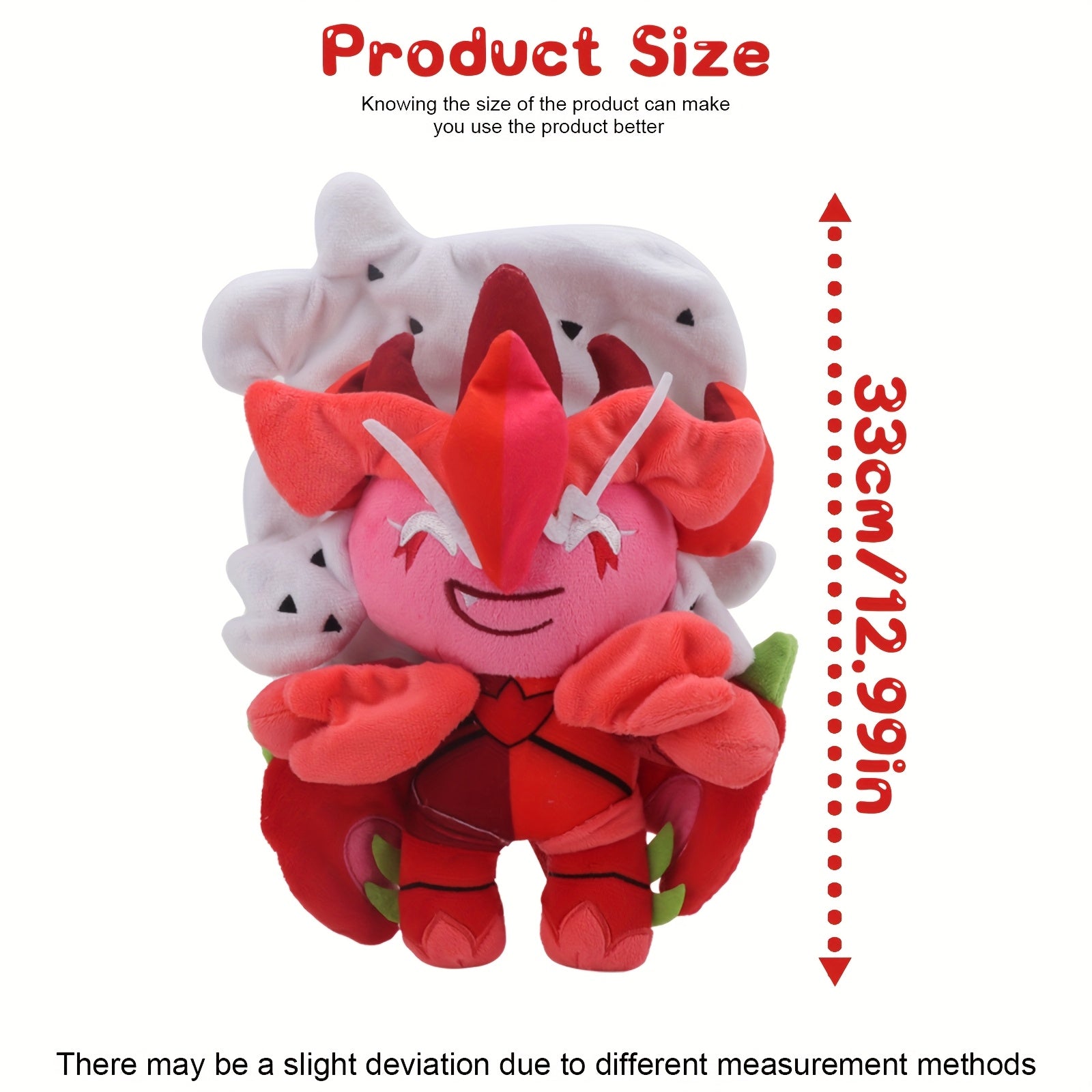 Dragon Cookie Plush Toy Soft Stuffed Game Anime Figure Doll