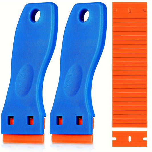 Plastic Razor Scraper Double Edge Blade Tool for Adhesive Remover