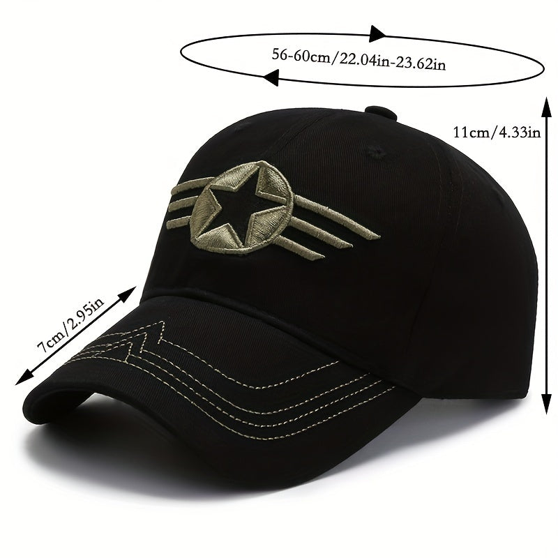 Army Baseball Cap Military Camouflage Hat Embroidered Cap