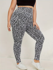 Leopard Print High Rise Leggings