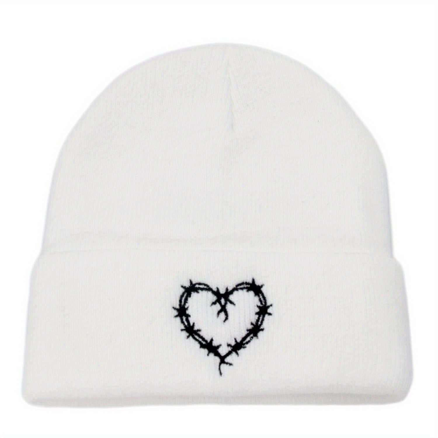 Heart shaped Knitted Hat Hip hop Hat Beanie Hat For Men And Women