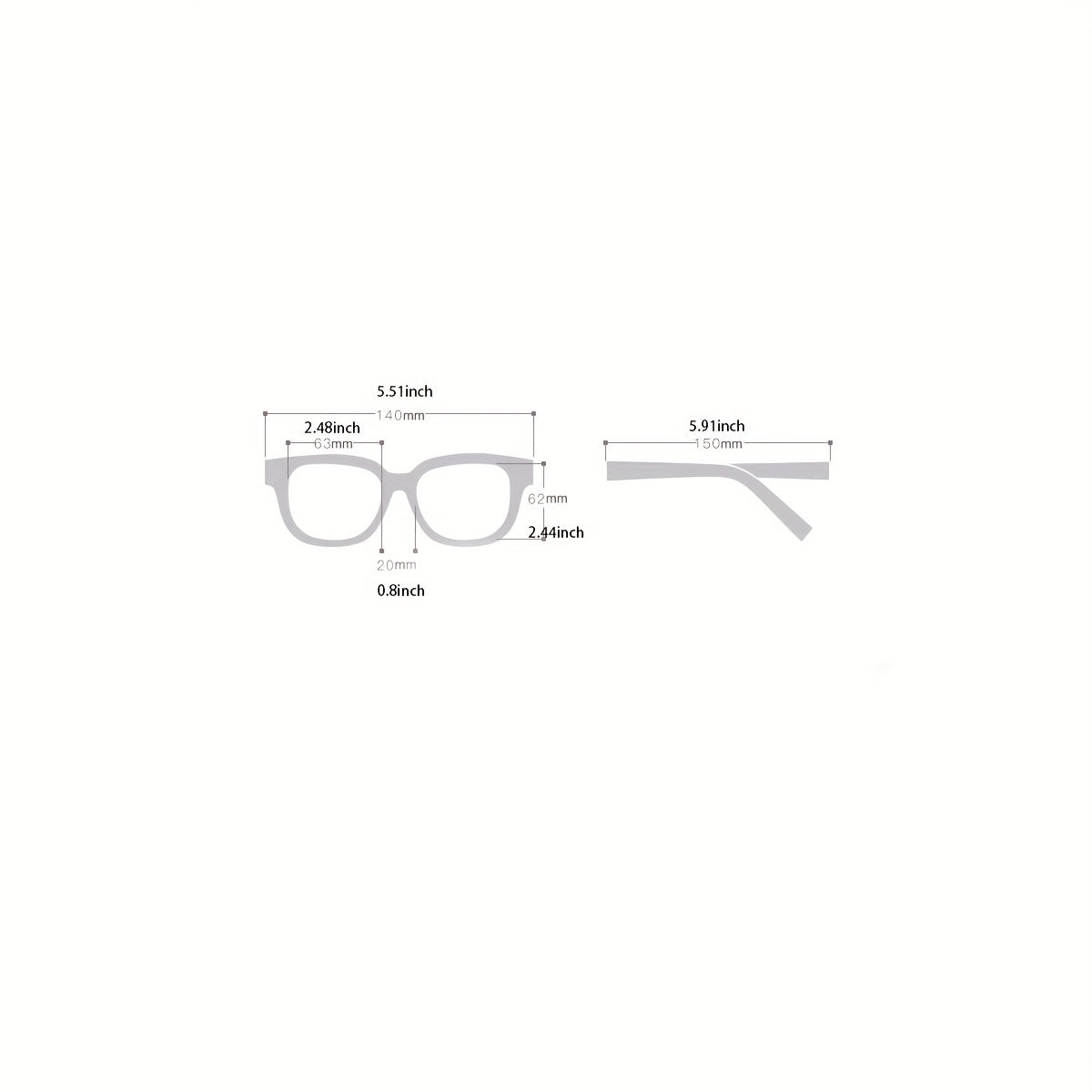 Vintage Large Frame Sunglasses European American Style