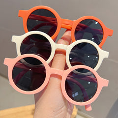 Children's Foldable Sunglasses Girls Summer Beach Photography Sunglasses