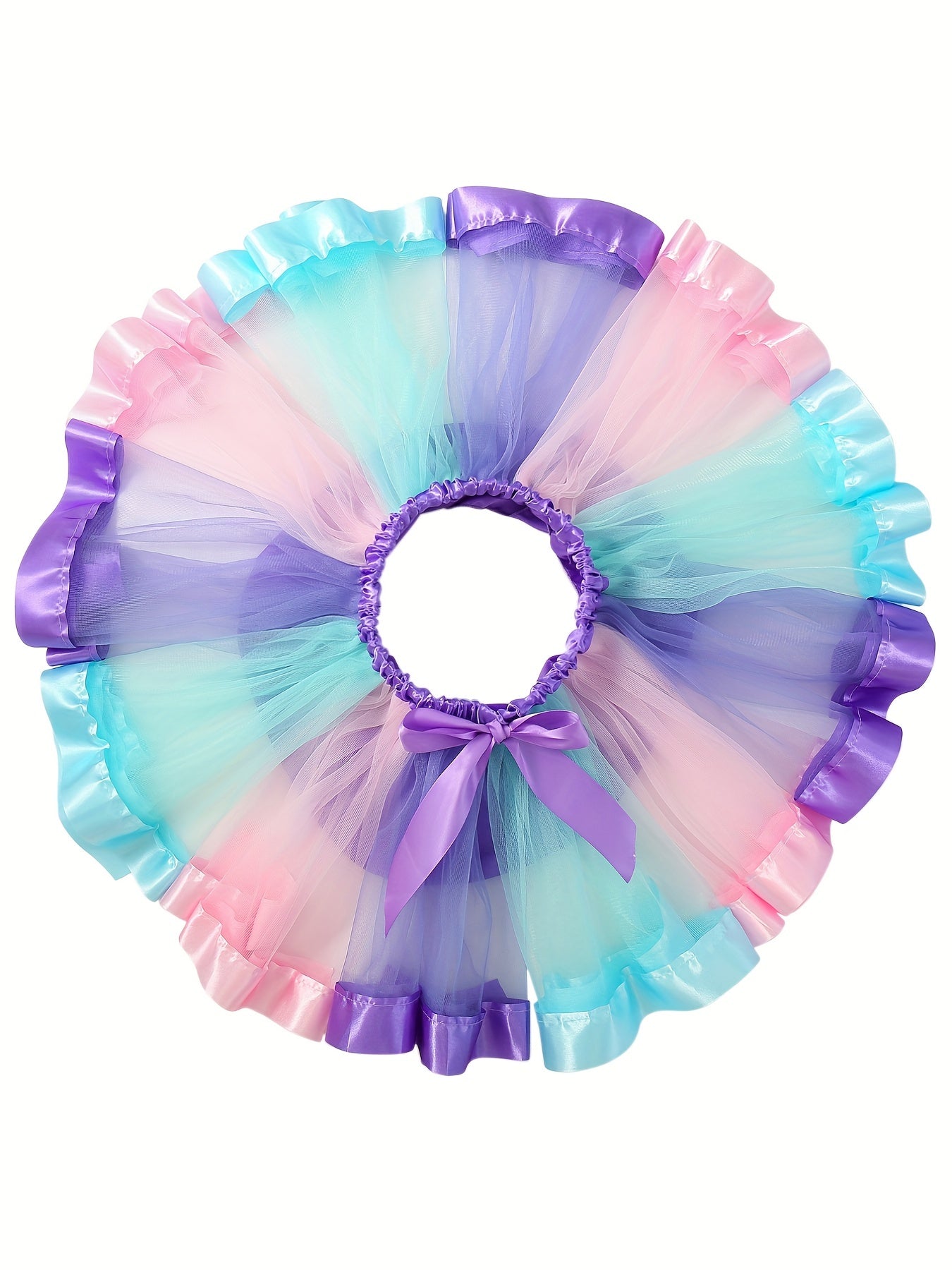 Girls Mermaid Costume Ballet Skirt Party Dance Tutu Skirt