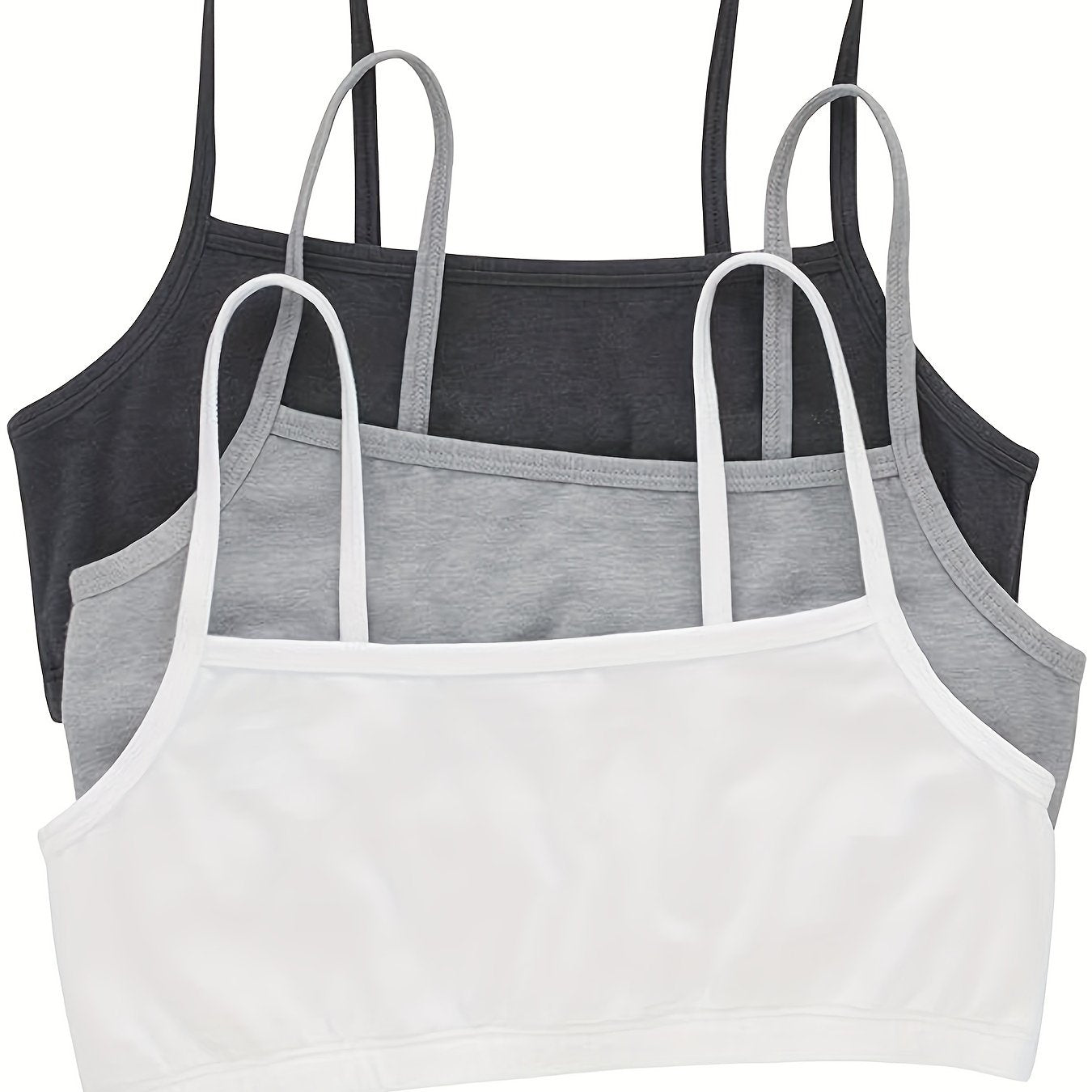 3 Pcs Seamless Sports Bra Breathable Intimates Women's Lingerie & Underwear
