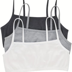 3 Pcs Seamless Sports Bra Breathable Intimates Women's Lingerie & Underwear