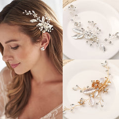 Crystal Hairpin Hair Clip Tiara Bridal Wedding Hair Accessories
