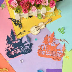 Metal Cutting Dies Deer Decoration Scrapbook Paper Craft Stencils