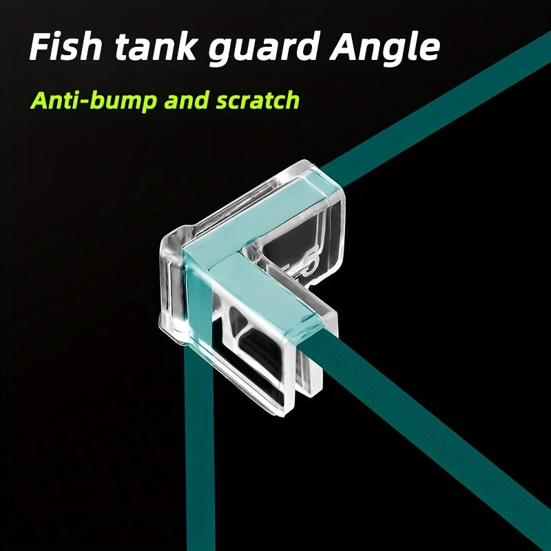 4pcs Fish Tank Corner Protection Frame Explosion-proof Reinforcement