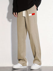 Graphic Print Men's Loose Sweatpants Casual Drawstring Jogger Pants