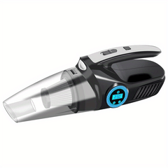 4-In-1 Car Vacuum Tire Inflator with Digital Gauge & LED Light