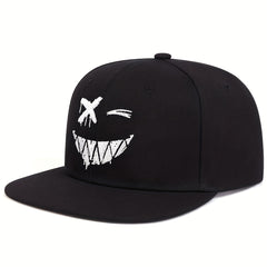 Men's Outdoor Baseball Cap Adjustable Casual Hat Hip Hop Hat Ghost Face Sun