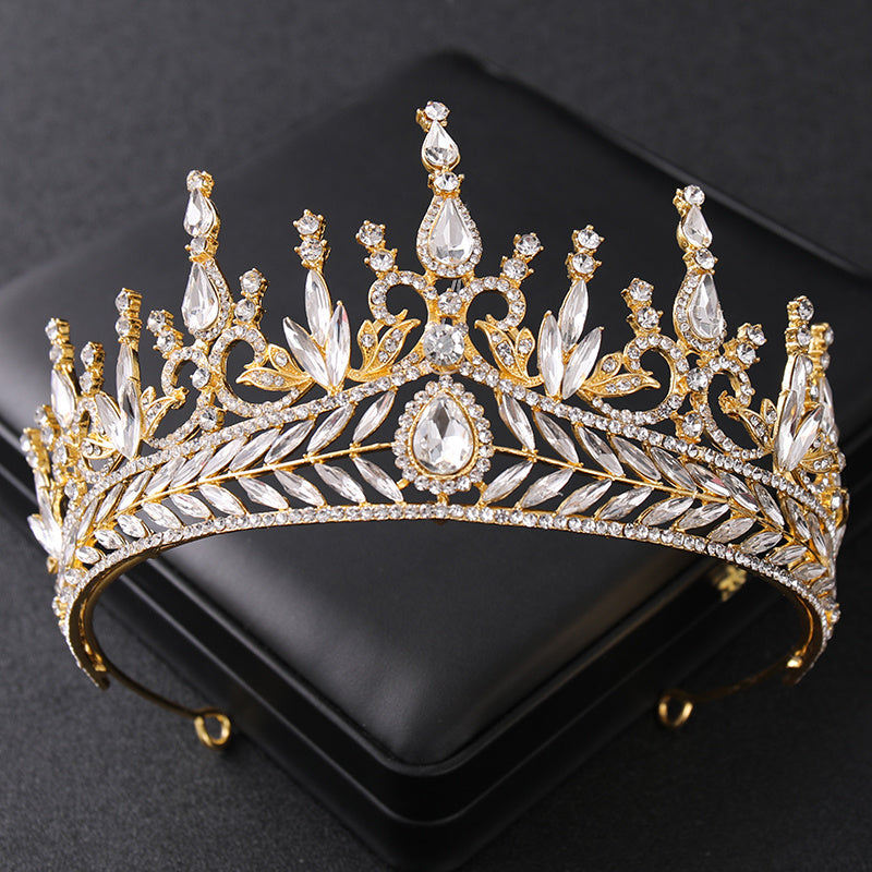 Bridal Wedding Tiara Crown Rhinestone Queen Costume