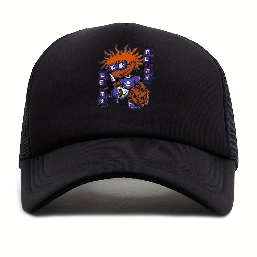 Unisex Sunshade Adjustable Baseball Cap For Outdoor Sport