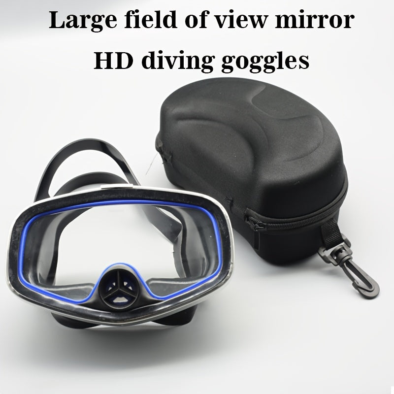 Adult Diving Mask Swimming Goggles Anti fog Snorkeling Equipment