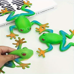 Frog Pinch Toy Soft Glue Animal Particle Decompression Release Ball