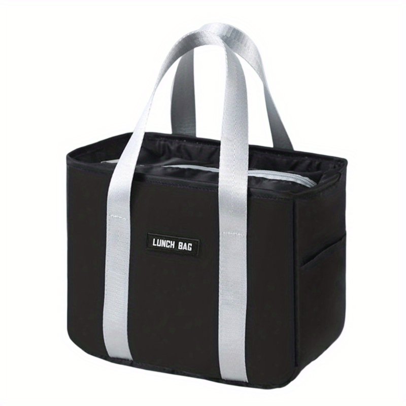 Insulated Lunch Bag Aluminum Foil Leak Proof Office School Picnics
